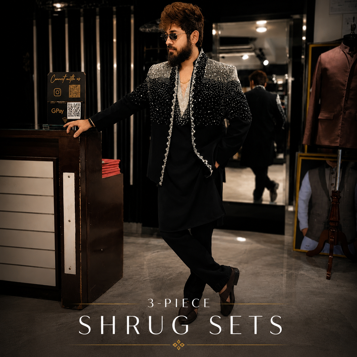 3-Piece Shrug Sets